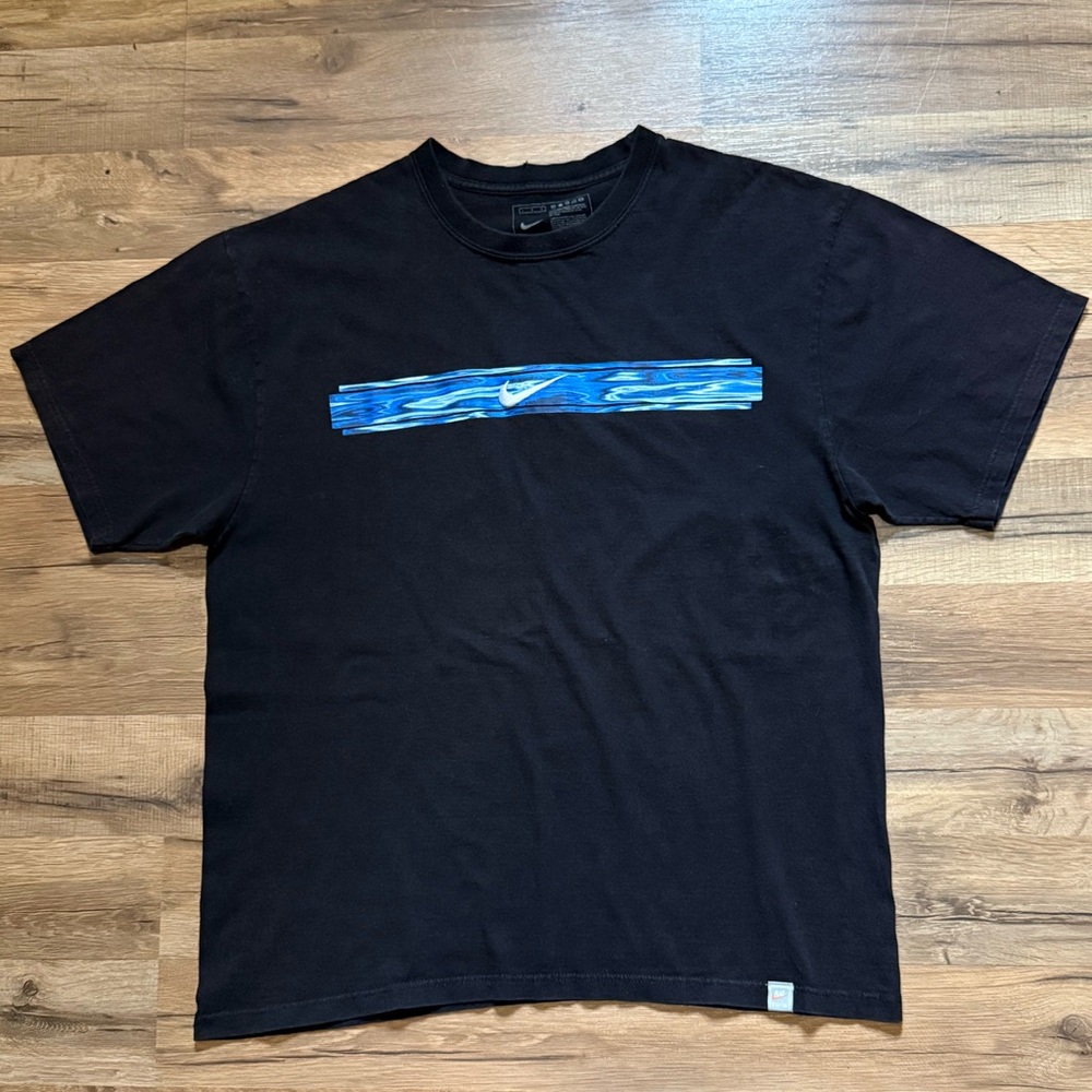 Y2K Nike Swim Center Swoosh Water Short Sleeve Shirt